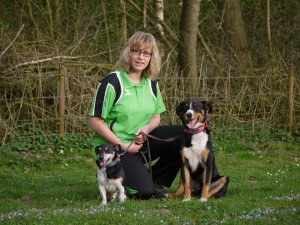 Silke m. Blacky & Carlo